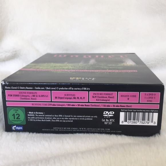 The Wagner Collection 5 DVD Boxed Set ArtHaus Musik Opera Edition - Picture 5 of 16